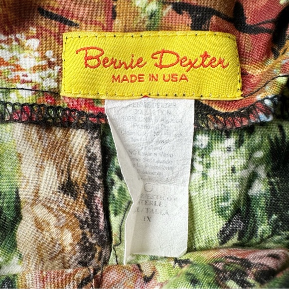Vintage Bernie Dexter Cottage Country Print Dress - Picture 11 of 11